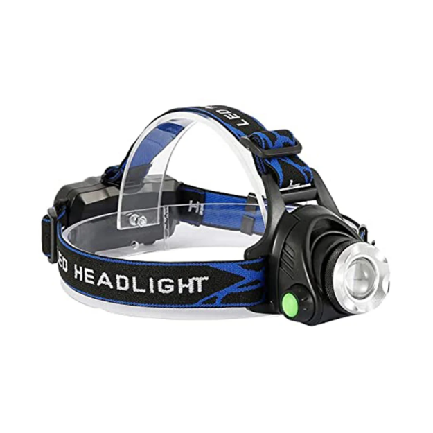 Cree LED X-T6 PE ABS & Aluminum Waterproof Camping Fishing Zoomable Adjustable Rechargeable Headlight