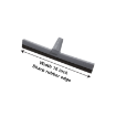 Industrial FV075 Grey 16 Inch Sharp Squeegee Rubber Edge Floor Wiper Refill