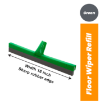 Industrial FV075 Green Sharp Squeegee Rubber Edge Floor Wiper Refill