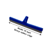 Industrial FV075 Blue 16 Inch Sharp Squeegee Rubber Edge Floor Wiper Refill