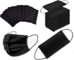 Disposable 3 ply Surgical Black Medical Protective Face Mask