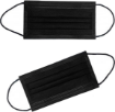 Disposable 3 ply Surgical Black Medical Protective Face Mask