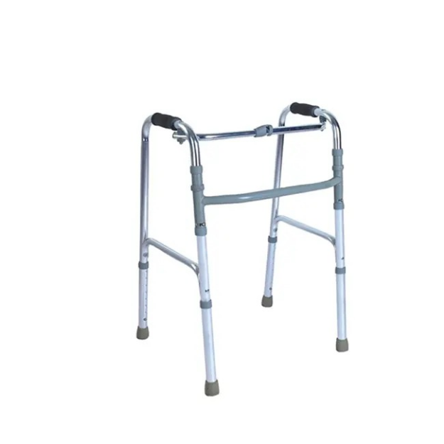 High Quality AW005 Aluminium Frame Folding Walker Without Wheels