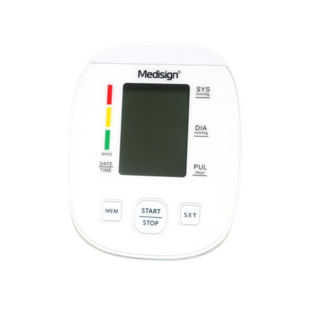 Medisign BPM809 White Plastic Digital Health Care Blood Pressure Monitor Devices