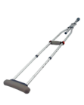 High Quality WUC3003 Aluminum Adjustable Height Handhold Rubber Walking Underarm Crutches