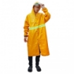 High Quality GG415 PVC Polyester Waterproof Hood & Cap With Eye-Catching Reflective Strip Rain Coat