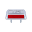 TPI MBS 102 Double Sided Cat Eye Road Studs Aluminum Alloy Acrylic Reflector Long Width With Shank