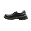 Hafety MSI-207 Black Leather Oil Resistant Low Ankle Without Laces safety Shoes.1