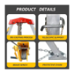 Heavy Duty SJY10 Aluminum Alloy Confined Space Tripod with Winch Safety Accessories