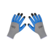 Work Safety YSD-CO0 13 Gauge Anti Scratch Nylon Palm Fingertips Coated Latex Gloves