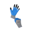 Work Safety YSD-CO0 13 Gauge Anti Scratch Nylon Palm Fingertips Coated Latex Gloves