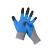 Work Safety YSD-CO0 13 Gauge Anti Scratch Nylon Palm Fingertips Coated Latex Gloves