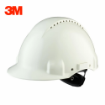 3M Peltor G3000NUV-VI Safety White Uvicator, Ratchet, Ventilated Helmet	