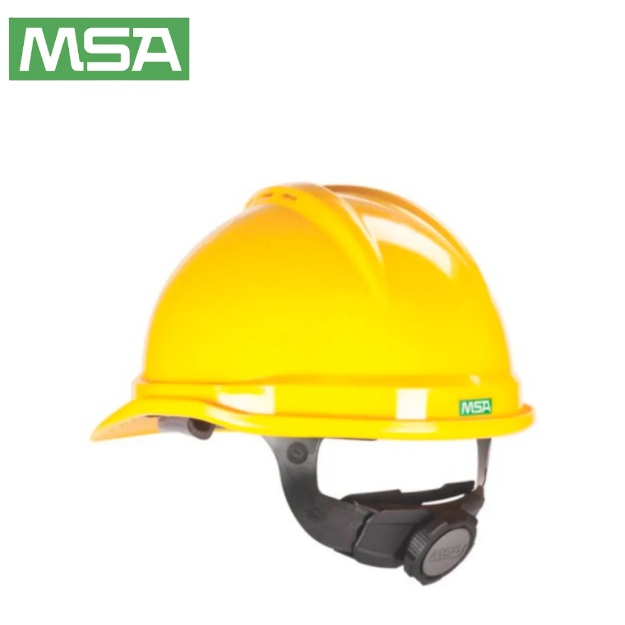 MSA V Guard China Polyethylene Protection Head With Chin Strap Safety Helmet	