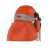 JSP EVOLite® Forestry Hard Hat Safety Helmet with Sonis Compact Ear Muff Defenders
