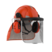 JSP EVOLite® Forestry Hard Hat Safety Helmet with Sonis Compact Ear Muff Defenders