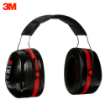 3M H10A Peltor Optime 105 Over the Head Black And Red Earmuff, Ear Protectors