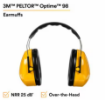3M PELTOR  Optime 98 H9A Overhead Yellow Earmuff