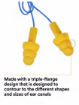 3M 340-4004 Ultra Fit Reusable Corded Ear Plug