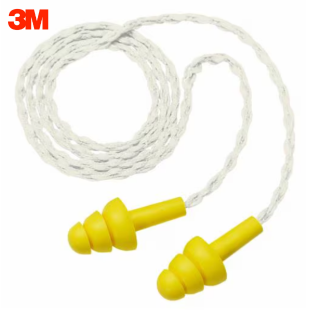 3M 340-4036 Ultra Fit Cloth Corded Earplugs