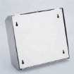 Lockable Wall-Mounted Stainless Steel Tissue Box Dispenser