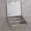 Lockable Wall-Mounted Stainless Steel Tissue Box Dispenser