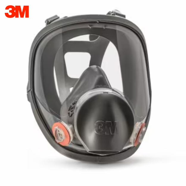 3M 6800 Full Face Respirator Mask with Wide Vision Lens and Chemical Protection