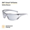 3M Virtua AP Safety Glasses Indoor Outdoor Mirror Lens Hard Coat 