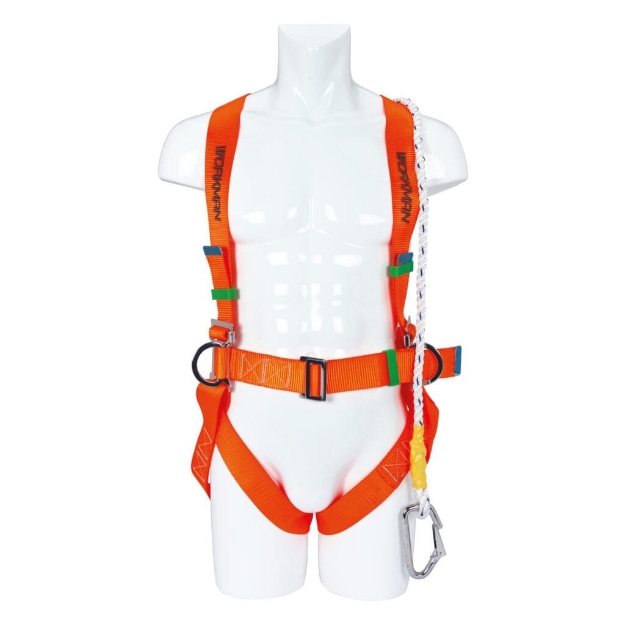 Full Body WK08 Fall Arrest Work Positioning Safety Harness