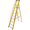 High Quality Insulated Fiberglass Aluminium Step Ladder for Domestic Use
