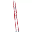 Picture of Heavy Duty Fiberglass Triple Extension Safety Ladder 