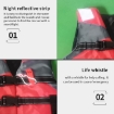 Yamaha Reflective Polyester Safety Life Jacket