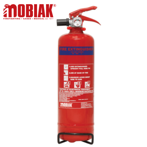 Mobiak 1kg ABC Dry Powder Fire Extinguisher