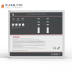 Global Fire CP100 2 Zone Conventional Fire Alarm Control Panel