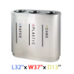 WN-001 Stainless Steel 3-in-1 Recycle Dustbin – Triple Waste Segregation Bin
