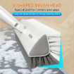 43138 Bathroom Cleaning Brush – Durable Hygiene Tool for Toilet & Floor Surfaces