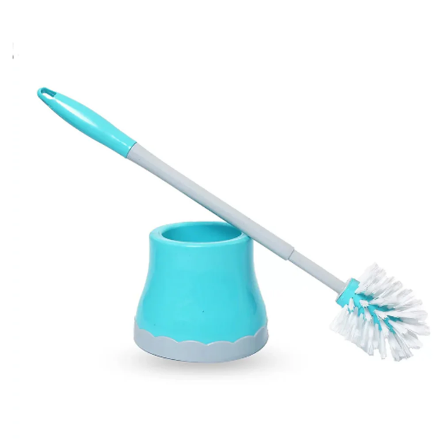 High Quality 8308 Steel Stick With Holder Bathroom Cleaning Toilet Brush