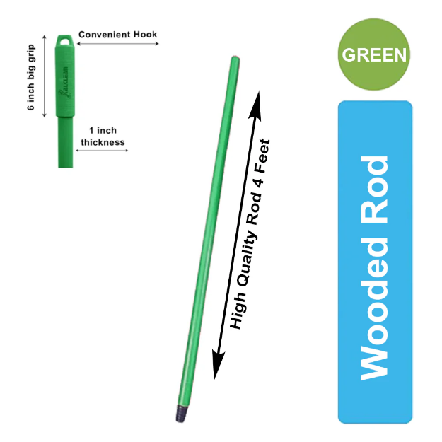 Wooden Rod - (Red,blue,yellow and green)