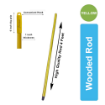 Wooden Rod - (Red,blue,yellow and green)