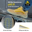 Safetoe L-7296 S1P SRC FO Slip Resistant Anti-Static Low Ankle Safety Shoes