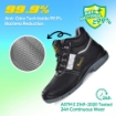 Safetoe M-8027 BESTBOY S3 SRC Slip Resistant High Ankle Safety Shoes 