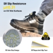 Safetoe M-8027 BESTBOY S3 SRC Slip Resistant High Ankle Safety Shoes 