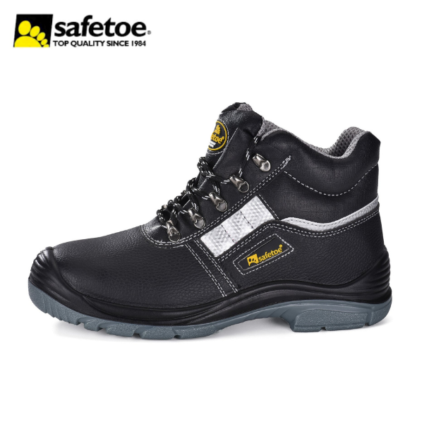 Safetoe M-8027 BESTBOY S3 SRC Slip Resistant High Ankle Safety Shoes 