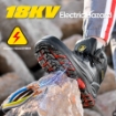 Safetoe M-8356RB SBP SRC Electrical Hazard EH & Heat Resistant HRO High Ankle Safety Shoes