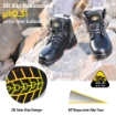 Safetoe M-8356RB SBP SRC Electrical Hazard EH & Heat Resistant HRO High Ankle Safety Shoes