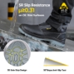 Safetoe L-7525 S3 SRC FO Slip Resistant Low Cut Safety Shoes