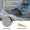 SAFETOE L-7331 S1P Slip Resistant SRC LOW ANKLE SAFETY SHOES