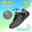 SAFETOE L-7331 S1P Slip Resistant SRC LOW ANKLE SAFETY SHOES
