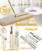 DSSM-orange Double-Sided Squeeze Mop Floor Cleaner
