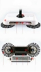 Smart 360 Rotating Cordless Hand Push Walk Behind Power Household Floor Broom Sweeper